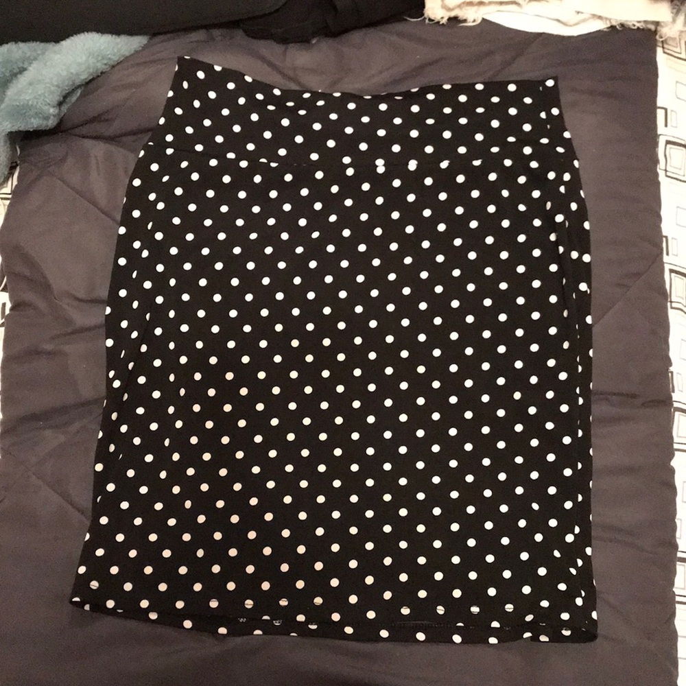 Body con polka dot skirt